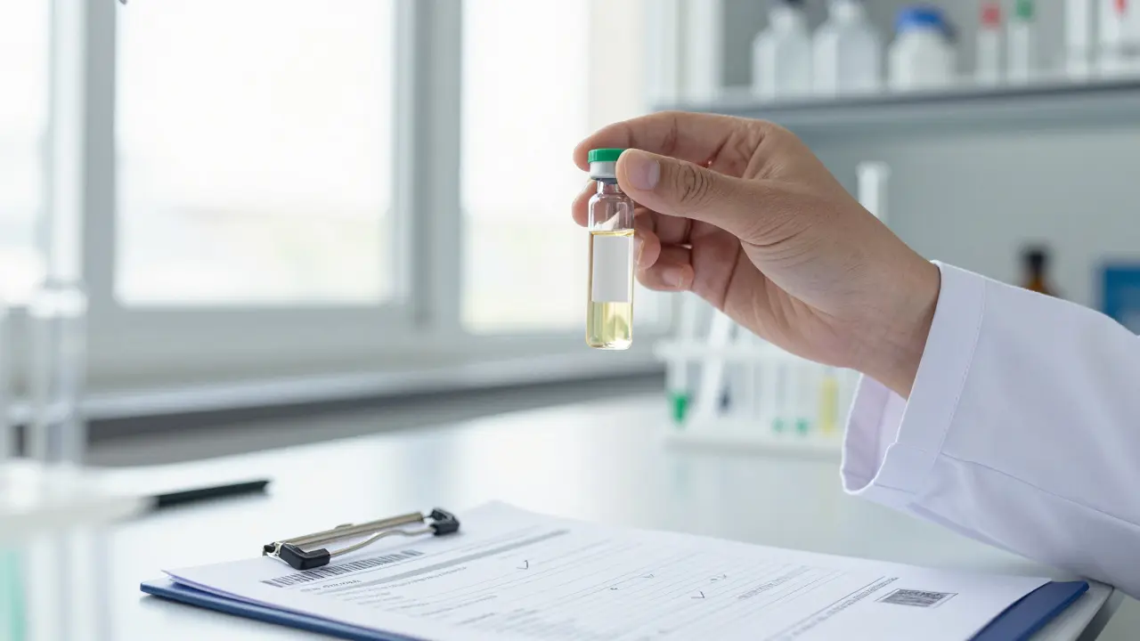 Laboratorní testování kvality kanabinoidních extraktů