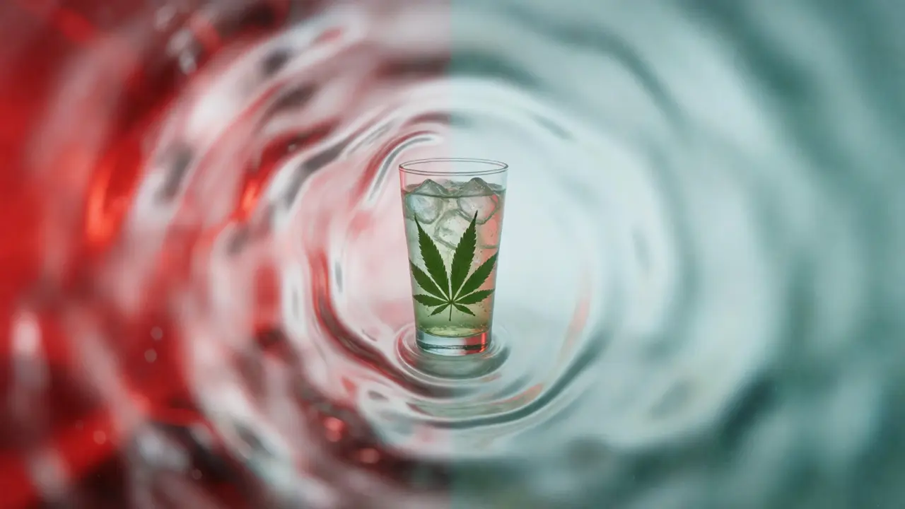 Konceptuální porovnání účinků alkoholu a konopných nápojů na mysl