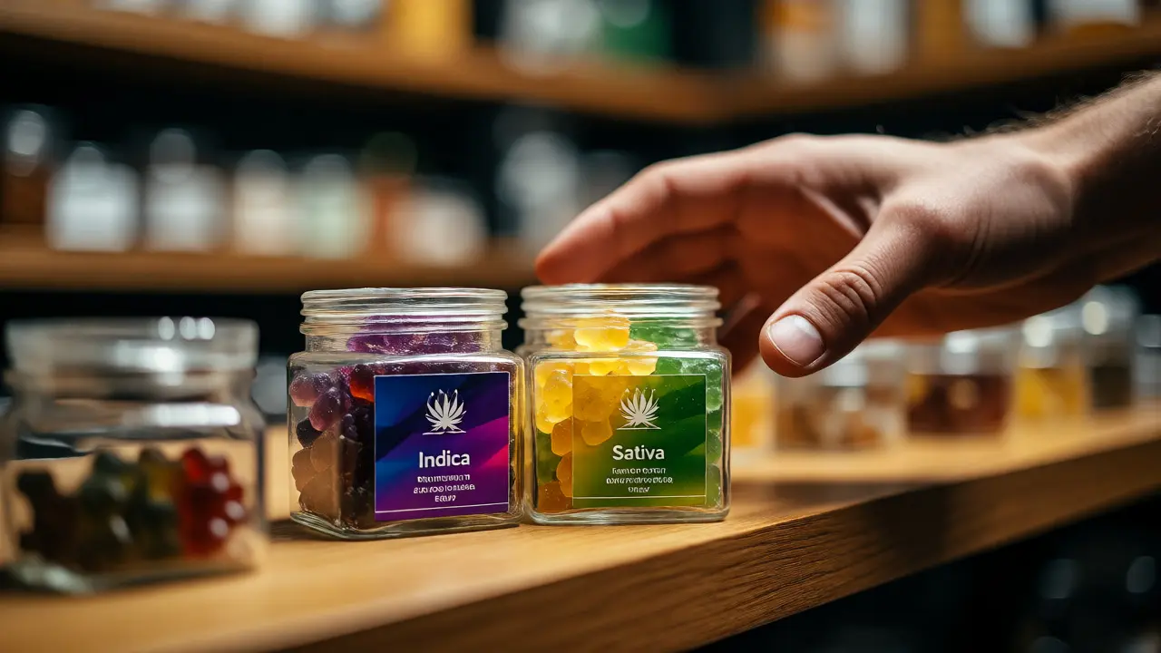 Indica nebo Sativa v jedlých edibles: Která je lepší pro vás?