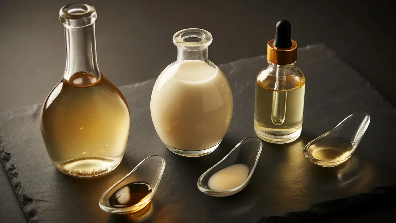 Porovnání tří typů infuzovaných nápojů s různou konzistencí