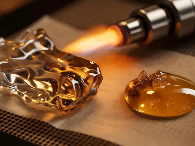 Rozdíl mezi shatter a rosin: Co je lepší pro vaši dab rig?